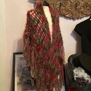 Bohemian sparklyCrochet scarf
